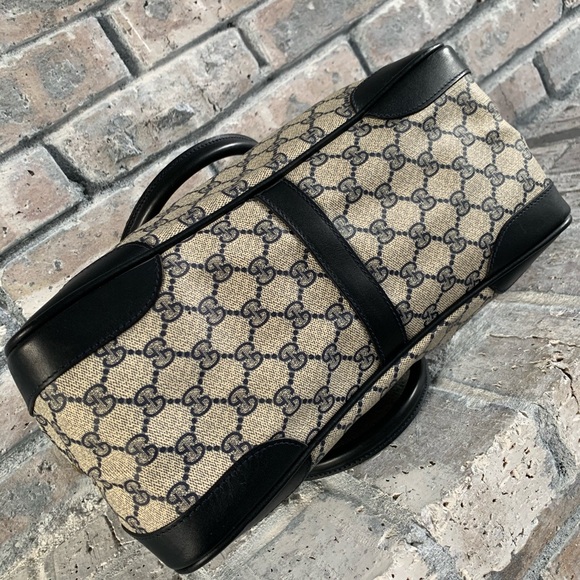 ✖️sold✖️Vintage Gucci Monogram Satchel Bag - Picture 5 of 8